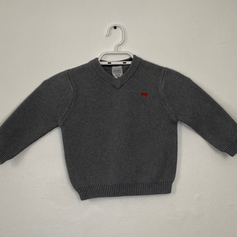 Old Navy - Gray Pull-Over Sweater - 4T